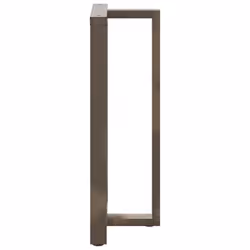 cm) vidaXL Dining Table Legs T-ShapedÂ Desk Legs Metal Furniture Legs 2 pcs Steel - 60 x 35 x (110-111 - Additional view 4