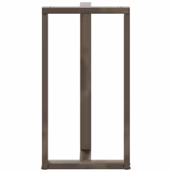 cm) vidaXL Dining Table Legs T-ShapedÂ Desk Legs Metal Furniture Legs 2 pcs Steel - 60 x 35 x (110-111 - Additional view 5