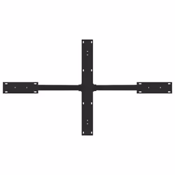cm) vidaXL Dining Table Legs Spider Shape Desk Legs Furniture Legs 2 pcs Steel - black, 120 x 68 x (72-73