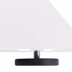 cm) vidaXL Dining Table Legs Spider Shape Desk Legs Furniture Legs 2 pcs Steel - white, 120 x 68 x (72-73 - Additional view 7