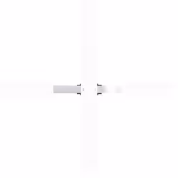 cm) vidaXL Dining Table Legs Spider Shape Desk Legs Furniture Legs 2 pcs Steel - white, 85 x 85 x (72-73 - Additional view 4