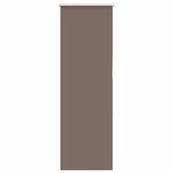 vidaXL Roller Blind Blackout Coffee 65x130 cm Fabric Width 60.7 cm Polyester - 40 x 130 cm