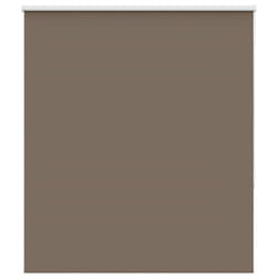 vidaXL Roller Blind Blackout Coffee 65x130 cm Fabric Width 60.7 cm Polyester - 135 x 130 cm