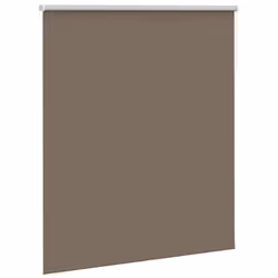 vidaXL Roller Blind Blackout Coffee 65x130 cm Fabric Width 60.7 cm Polyester - 135 x 130 cm