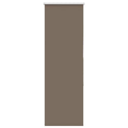 vidaXL Roller Blind Blackout Coffee 65x130 cm Fabric Width 60.7 cm Polyester - 50 x 175 cm