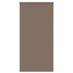 vidaXL Roller Blind Blackout Fabric Polyester - coffee, 85 x 175 cm