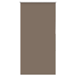 vidaXL Roller Blind Blackout Fabric Polyester - coffee, 85 x 175 cm