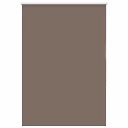 vidaXL Roller Blind Blackout Fabric Polyester - coffee, 90 x 175 cm