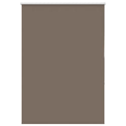 vidaXL Roller Blind Blackout Coffee 65x130 cm Fabric Width 60.7 cm Polyester - 110 x 175 cm