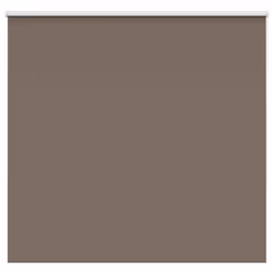 vidaXL Roller Blind Blackout Coffee 65x130 cm Fabric Width 60.7 cm Polyester - 165 x 175 cm