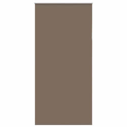 vidaXL Roller Blind Blackout Fabric Polyester - coffee, 95 x 210 cm