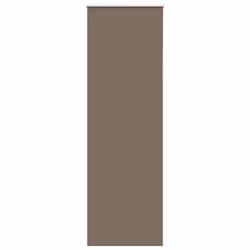 vidaXL Roller Blind Blackout Off White 75x230 cm Fabric Width 70.7 cm Polyester - coffee, 80 x 230 cm