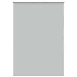 vidaXL Roller Blind Blackout Fabric Polyester - light grey, 95 x 175 cm