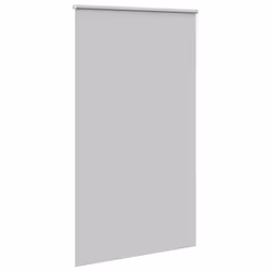 vidaXL Roller Blind Blackout Light Grey 135x230cm Fabric Width 131.6cm Polyester - Additional view 2