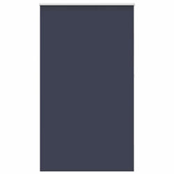 vidaXL Roller Blind Blackout Marine 140x230 cm Fabric Width 136.6 cm Polyester