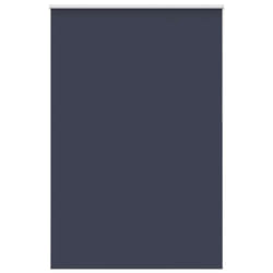 vidaXL Roller Blind Blackout Marine 145x230 cm Fabric Width 141.6 cm Polyester