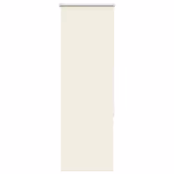 vidaXL Roller Blind Blackout Off White 75x230 cm Fabric Width 70.7 cm Polyester - off white, 55 x 130 cm