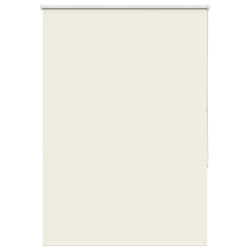 vidaXL Roller Blind Blackout Fabric Polyester - off white, 100 x 130 cm