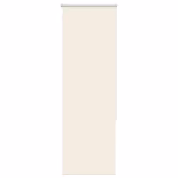 vidaXL Roller Blind Blackout Off White 75x230 cm Fabric Width 70.7 cm Polyester - off white, 45 x 150 cm