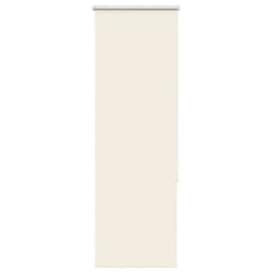 vidaXL Roller Blind Blackout Off White 75x230 cm Fabric Width 70.7 cm Polyester - off white, 45 x 150 cm