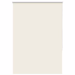 vidaXL Roller Blind Blackout Fabric Polyester - off white, 90 x 150 cm