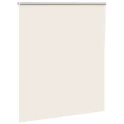 vidaXL Roller Blind Blackout Off White 135x150cm Fabric Width 131.6cm Polyester - Additional view 2