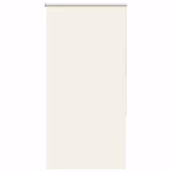 vidaXL Roller Blind Blackout Off White 75x230 cm Fabric Width 70.7 cm Polyester - off white, 70 x 175 cm