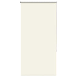 vidaXL Roller Blind Blackout Fabric Polyester - off white, 85 x 175 cm
