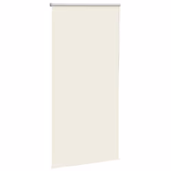 vidaXL Roller Blind Blackout Fabric Polyester - off white, 85 x 175 cm