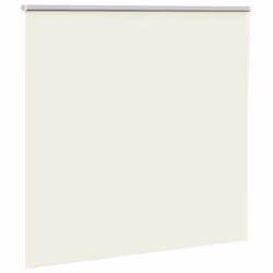 vidaXL Roller Blind Blackout Off White 160x175cm Fabric Width 156.6cm Polyester - Additional view 2