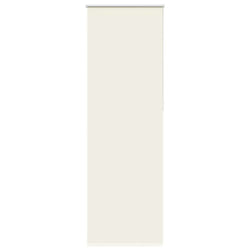 vidaXL Roller Blind Blackout Off White 75x230 cm Fabric Width 70.7 cm Polyester - off white, 65 x 210 cm