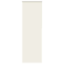 vidaXL Roller Blind Blackout Off White 75x230 cm Fabric Width 70.7 cm Polyester - off white, 80 x 210 cm