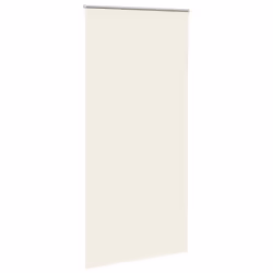vidaXL Roller Blind Blackout Fabric Polyester - off white, 90 x 210 cm
