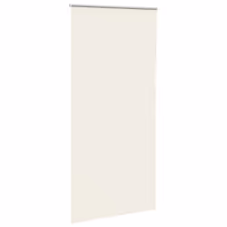 vidaXL Roller Blind Blackout Fabric Polyester - off white, 95 x 210 cm
