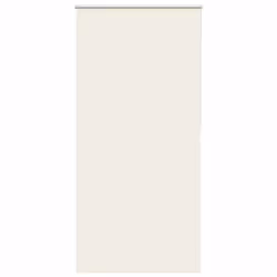 vidaXL Roller Blind Blackout Fabric Polyester - off white, 100 x 210 cm