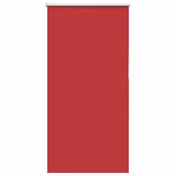 vidaXL Roller Blind Blackout Fabric Polyester - red, 85 x 150 cm
