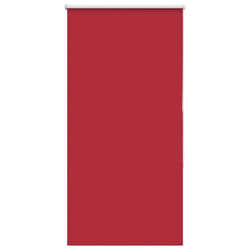 vidaXL Roller Blind Blackout Fabric Polyester - red, 85 x 150 cm