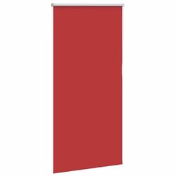 vidaXL Roller Blind Blackout Fabric Polyester - red, 85 x 150 cm