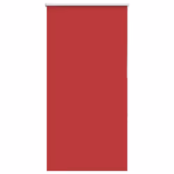 vidaXL Roller Blind Blackout Fabric Polyester - red, 85 x 175 cm