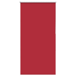 vidaXL Roller Blind Blackout Fabric Polyester - red, 85 x 175 cm