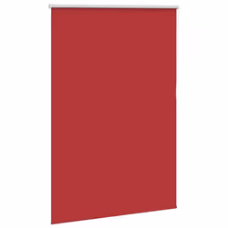 vidaXL Roller Blind Blackout Fabric Polyester - red, 95 x 175 cm