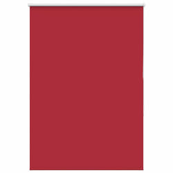 vidaXL Roller Blind Blackout Fabric Polyester - red, 100 x 175 cm