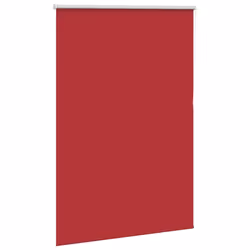vidaXL Roller Blind Blackout Fabric Polyester - red, 100 x 175 cm