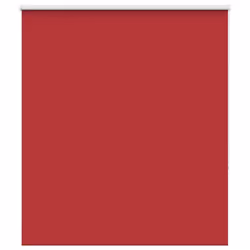 vidaXL Roller Blind Blackout Red 140x175 cm Fabric Width 136.6 cm Polyester
