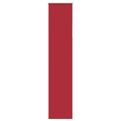 vidaXL Roller Blind Blackout Off White 75x230 cm Fabric Width 70.7 cm Polyester - red, 40 x 210 cm