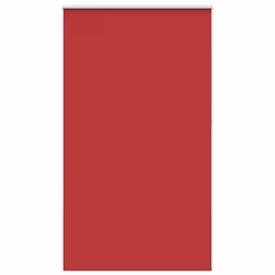 vidaXL Roller Blind Blackout Red 130x210 cm Fabric Width 126.6 cm Polyester