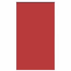 vidaXL Roller Blind Blackout Red 140x210 cm Fabric Width 136.6 cm Polyester