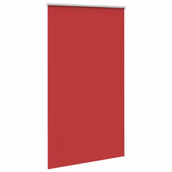 vidaXL Roller Blind Blackout Red 140x210 cm Fabric Width 136.6 cm Polyester