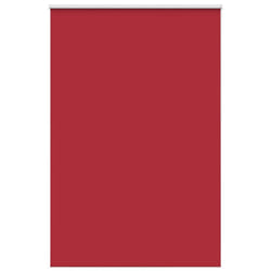 vidaXL Roller Blind Blackout Red 160x210 cm Fabric Width 156.6 cm Polyester