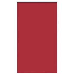 vidaXL Roller Blind Blackout Red 120x230 cm Fabric Width 116.6 cm Polyester